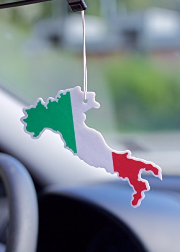 Lufterfrischer Duftbaum Flagge Tricolore Trikolore Italien für das Auto Geruch Zitrone