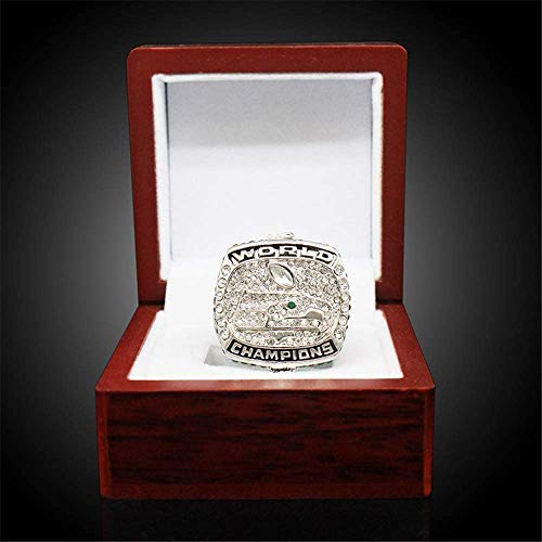 ONEBUYONE Schmuck2013 Seattle Seahawks Championship Ring Herren Souvenir Super Bowl XLVIII Meisterschaft Replica-Ring-Größe 11,with Box