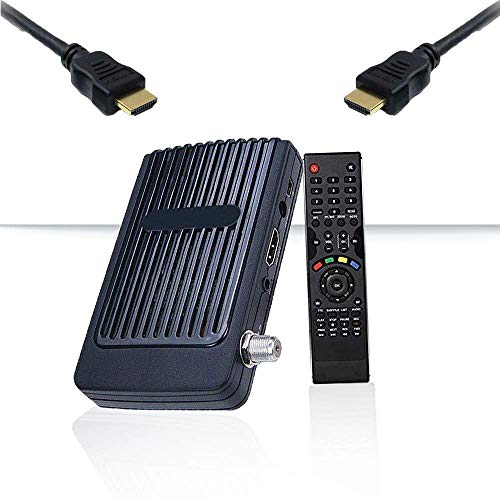 hd-line Sat HD Receiver Digitaler - (HDTV, DVB-S/S2, Full HD 1080P) [HDMI, 2X USB 2.0, Vorprogrammiert für Astra Hotbird Türksat]