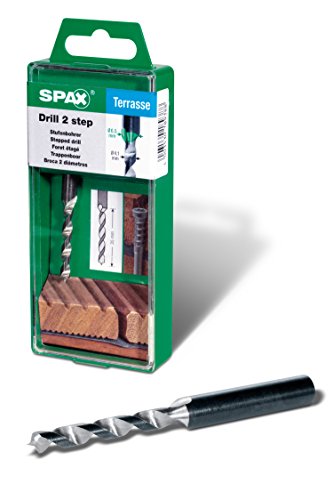SPAX Stufenbohrer mit 2 Bohrstufen von 4,1 und 6,5 mm, drill 2 step, Terrassenbau, 5009409873005