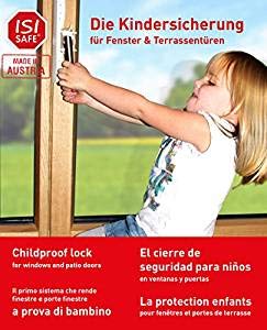 ISI SAFE - die Kindersicherung für Fenster - ohne Bohren!