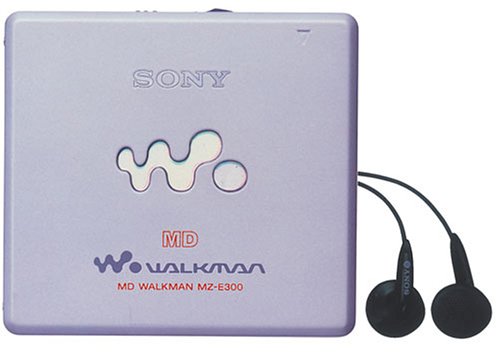 Sony MZ-E300/S tragbarer MiniDisc-Player Silber