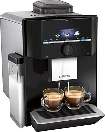 Siemens TI921509DE Kaffeevollautomat, Schwarz