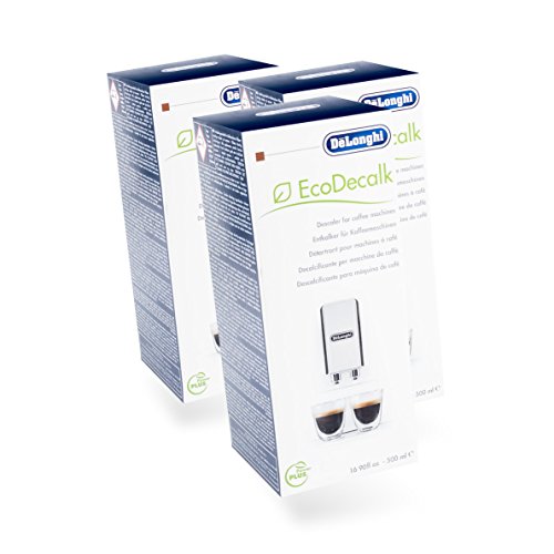 3 x DeLonghi Entkalker/ EcoDecalk für Kaffevollautomaten und Kaffeemaschinen/ je 500ml/ PowerPlus / DLSC500