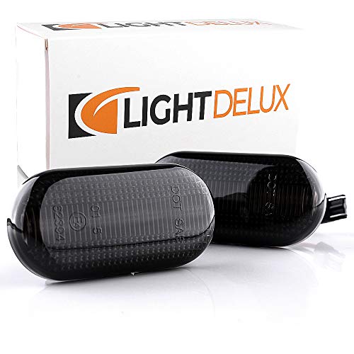 LIGHTDELUX Ersatz für 2 x LED Seitenblinker Blinker Kotflügel-Blinker mit Zulassung V-171307LG
