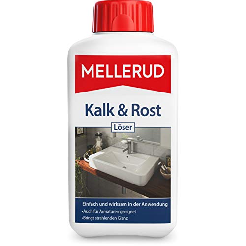 Mellerud Kalk & Rost Löser – Intensive Reinigung für strahlenden Glanz und hygienische Sauberkeit für alle säurebeständigen Oberflächen – 1 x 0,5 l
