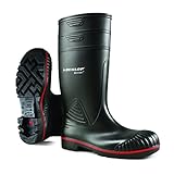 Dunlop Protective Footwear Acifort Heavy Duty full safety Unisex-Erwachsene Gummistiefel, Schwarz, 45