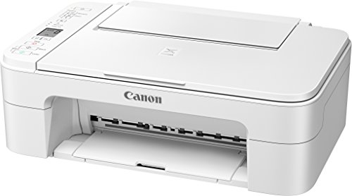 Canon PIXMA TS3151 Farbtintenstrahl-Multifunktionsgerät (Drucken, Scannen, Kopieren, 3,8 cm LCD Anzeige, WLAN, Print App, 4.800 x 1.200 dpi), weiß