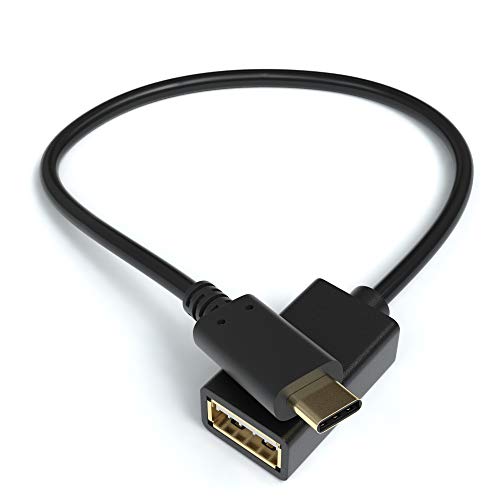 JAMEGA - USB auf USB-C OTG Adapter-Kabel kompatibel mit MacBook Pro, Samsung Galaxy S9, S8, Note 8, A5, Huawei Mate 10, P20 pro, P10, OnePlus5T, Sony Experia XZ, LG GS usw.