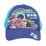 Paw Patrol Kappe für Kinder - Call The Paw Patrol Cap Basecap Baseballkappe verstellbar Blau