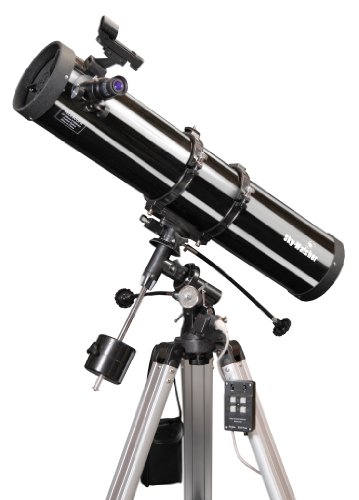 Skywatcher Explorer-130M motorisiertes Newton Teleskop (130mm (5,1 Zoll), f/900) mit parabolischem Spiegel Silber