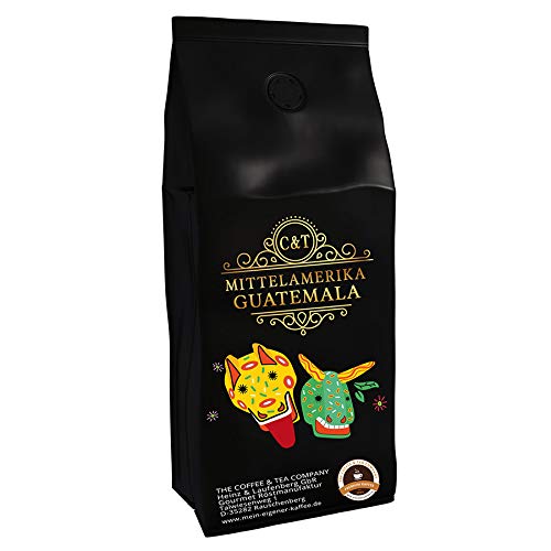 Kaffeespezialität Aus Mittelamerika - Guatemala, Dem Land Der Maya - Länderkaffee - Spitzenkaffee - Säurearm - Schonend Und Frisch Geröstet (Ganze Bohne, 2 x 1000 Gramm)