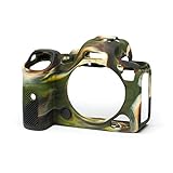 easyCover - Silikon Kameratasche - Schutz für Ihre Kamera - Canon R5/R6/R6 II - Camouflage
