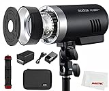 Godox AD300Pro AD300 Pro Outdoor Kamera Blitzlicht Vedio Light 300Ws TTL 2.4G 1/8000 HSS mit 2600mAh Akku für Canon Nikon Sony Fuji Olympus Pentax Kamera