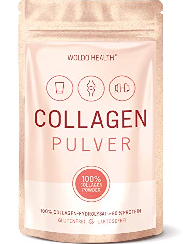 Collagen Pulver aus Weidehaltung Hydrolysat 1 kg - Hydrolysat Protein wasserlöslich & geschmacksneutral