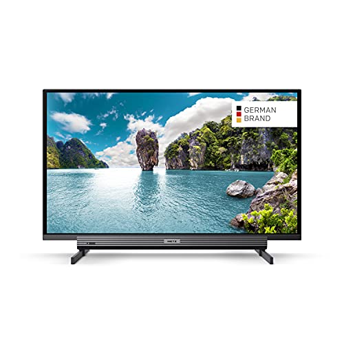 METZ Blue MTB4001Y 32 Zoll Smart Fernseher, Triple Tuner, Netflix, Video, YouTube (HDMI, CI-Slot, USB, digital Audio)