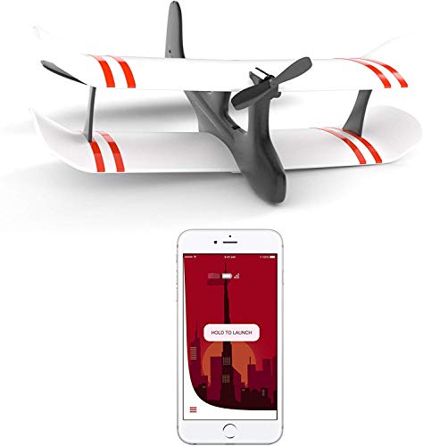 TobyRich Moskito: Smartphone App gesteuertes Flugzeug - ferngesteuerte Drohne für iOS und Android - RTF 2-Kanal Flieger aus EPP