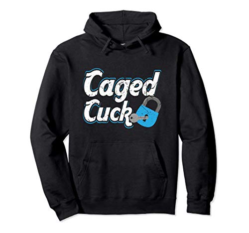 Caged Cuck Kinky Submissive Cuckold Boy Fetish Chastity Pullover Hoodie
