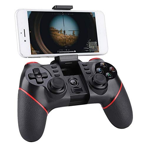 Yeepin PC Gamepad T6 Bluetooth Wireless Controller, Gaming Controller Joystick für PS3 / PC (Windows XP / 7/8 / 8.1/10) / Android TV-Box, Vista