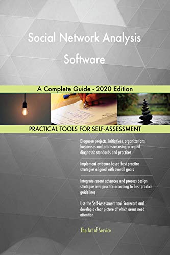 Social Network Analysis Software A Complete Guide - 2020 Edition (English Edition)