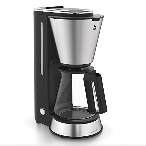 WMF Küchenminis Aroma Filterkaffeemaschine mit Glaskanne, Filterkaffee, Kaffeemaschine mini 5 Tassen, Warmhalteplatte mit Abschaltautomatik, 760 W