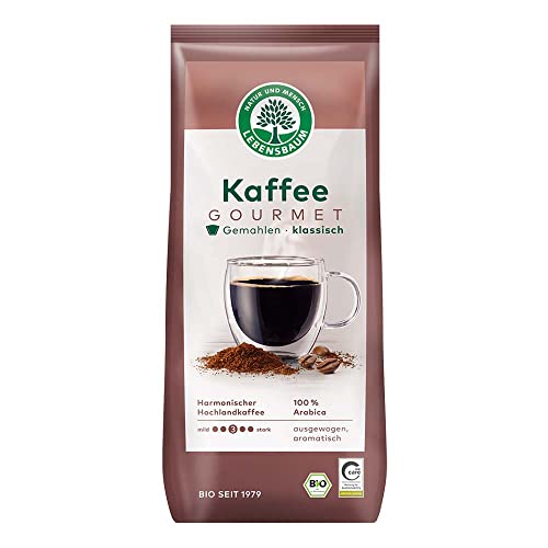 Lebensbaum - Gourmet Kaffee klassisch gemahlen - 500 g - 12er Pack