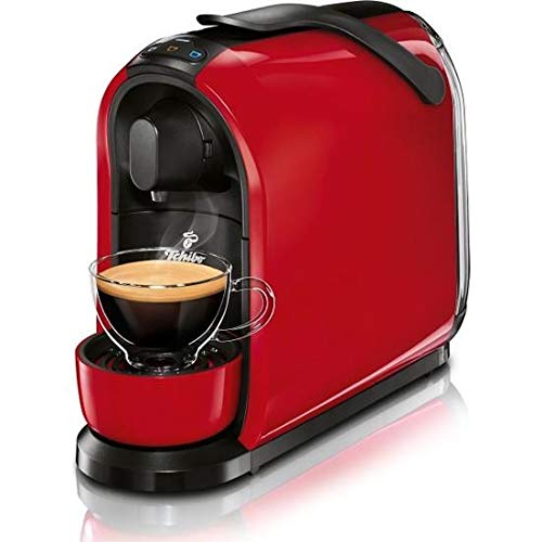 Tchibo Cafissimo Pure Kaffeemaschine Kapselmaschine für Caffè Crema, Espresso und Kaffee, Rot