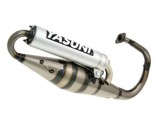 Auspuff YASUNI Z aluminium für PEUGEOT Speedfight 2 50cc, Squab, TKR, Trekker, Vivacity,