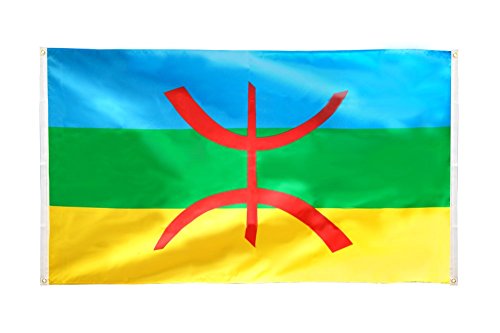 Flaggenfritze® Balkonflagge Berber Amazigh