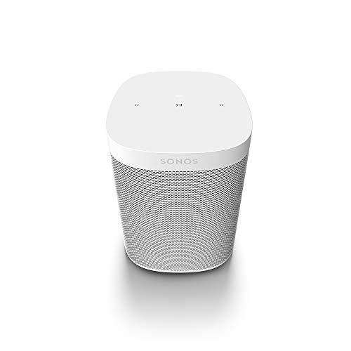 Sonos One SL All-In-One Smart Speaker (Kraftvoller WLAN Lautsprecher mit App-Steuerung und AirPlay 2 – Multiroom Speaker für unbegrenztes Musikstreaming) weiß, ohne Sprachsteuerung
