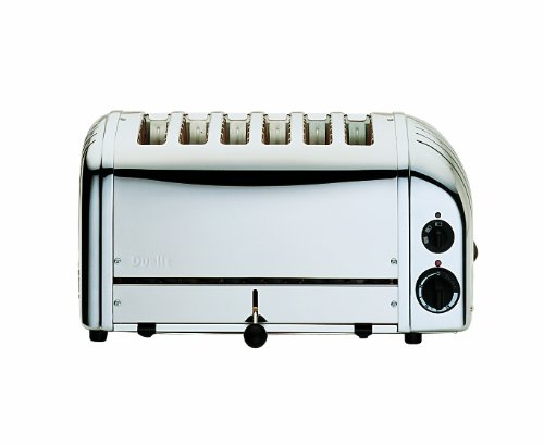 DUALIT Vario Toaster - 6 Scheiben Toaster poliert