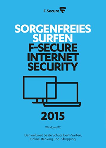 F-Secure Internet Security 2015 - 1 Jahr / 1 PC [Download]