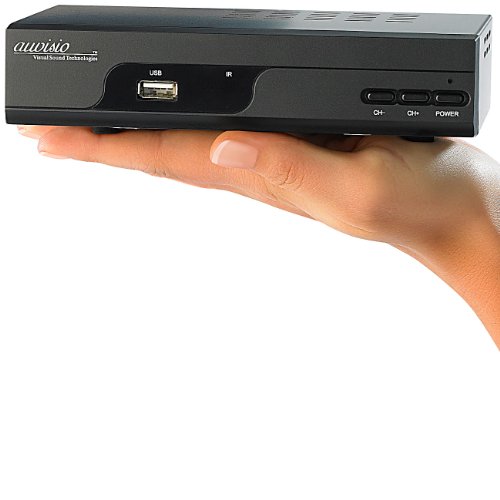 auvisio Digitaler Pearl.tv HD-Sat-Receiver DSR-395U.SE, HDMI & Scart