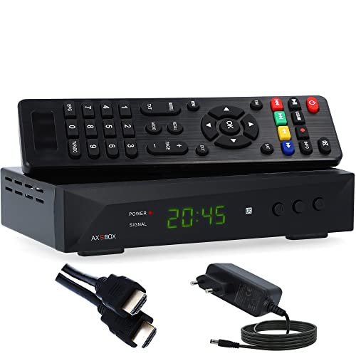 Opticum SBOX - Sat-Receiver HD - PVR Aufnahmefunktion - Timeshift - Media-Player Full-HD Digitalreceiver DVB-S/S2 - Astra & Hotbird vorinstalliert + Anadol HDMI Kabel
