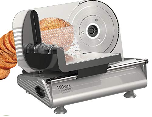 Brotschneidemaschine | Brotschneider | Allesschneider | Bread Slicer | Schneidegerät | 150 Watt | Edelstahlklinge Ø190 mm | Schneidestärke 0-15 mm