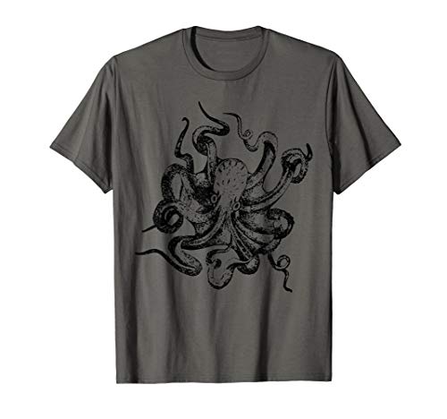 Krake - Tintenfisch Oktopus Cephalopod Polyp Meer Tentakel T-Shirt