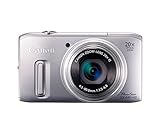 Canon PowerShot SX 240 HS Digitalkamera (12,1 MP, 20-fach opt. Zoom, 7,6cm (3 Zoll) Display, bildstabilisiert) silber