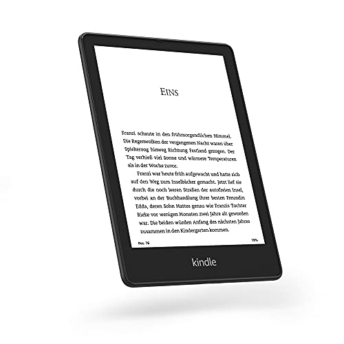 Kindle Paperwhite Signature Edition (32 GB) – Mit 6,8 Zoll (17,3 cm) großem Display, kabelloser Ladefunktion und Frontlicht mit automatischer Anpassung – ohne Werbung