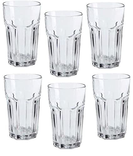 Ikea Pokal-Gläser, 340 ml Becher, 6 Stück