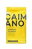 CAIMANO® Espresso Classico (1kg) Ganze Espressobohnen - Ideal Für Siebträger & Kaffeevollautomaten - DLG-prämiert - Dunkle Röstung Nach Italienischer Art, Schokoladig & Nussig, Säurearm, Sahnige Crema