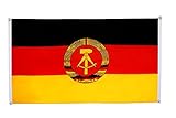 Flaggenfritze® Balkonflagge Deutschland DDR