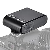 Camnoon WS-25 Professioneller, tragbarer Mini-Digital-Slave-Blitz Speedlite-Blitz für die Kamera mit Universal-Blitzschuh GN18 für Canon Nikon Pentax-Kamera Sony A7 nex6 HX50 A99