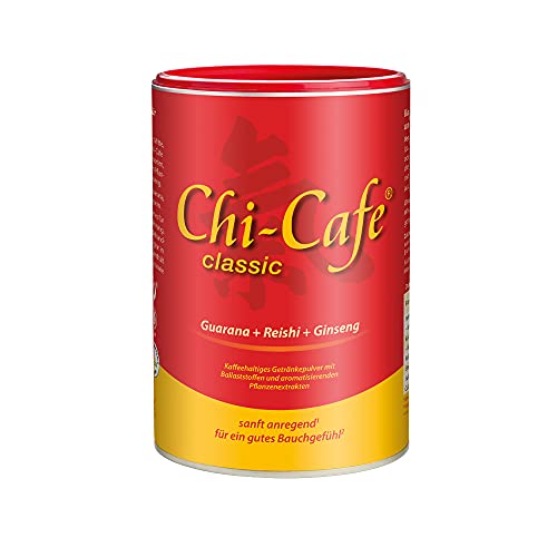 Chi-Cafe classic I 400 g kaffeehaltiges Getränkepulver mit Akazienfaser-Ballaststoffen I für eine gute Verdauung¹ I mit Reishi-Pilz, Ginseng und Guarana I vegan, 66 Tassen