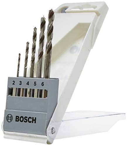 Bosch ProfessionalProfessional 5tlg. Holzspiralbohrer-Set mit 1/4- Sechskantschaft HSS