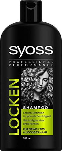 6x Syoss Locken Shampoo je 500ml Für Gewelltes & Lockiges Haar Locken-Definition