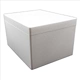 Terra Exotica Styroporbox/Thermobox - 21,0 Liter - 44 x 34 x 26 cm/Wandstärke 3 cm - Styrobox
