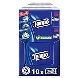 Tempo Orginal Taschentücher - Megapack - 10 Packungen mit je 30 Päckchen x 10 Tüchern - extra starke, weiche Papiertaschentücher, waschmaschinenfest