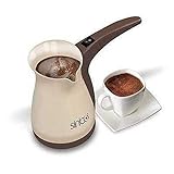 Sinbo SCM2928 Kaffeekanne, Ideal für die türkische Kaffee, 0,4 L Kammerkapazität, 1000 W