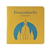 Wunderkarte Dresdner Frauenkirche türkis: 3D, Klappkarte, Midi-format