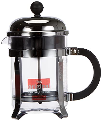 Bodum CHAMBORD Kaffeebereiter aus Kunststoff für 4 Tassen, glänzend, 0,5 l